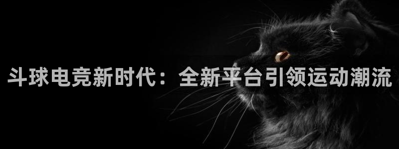 斗球电竞新时代：全新平台引领运动潮流