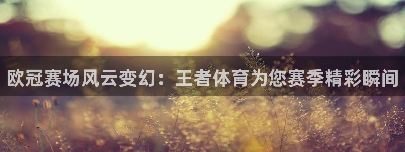 欧冠赛场风云变幻：王者体育为您赛季精彩瞬间