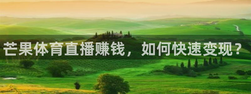 芒果体育直播赚钱，如何快速变现？